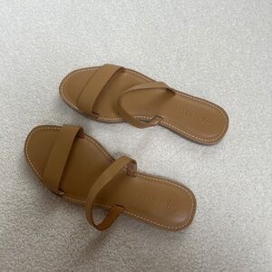 Madewell slip on sandals
